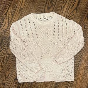 Crochet bauble sweater